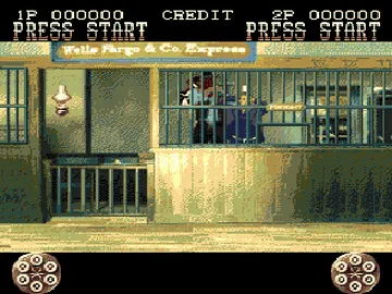 Lethal Enforcers II - Gun Fighters (Europe) screen shot game playing